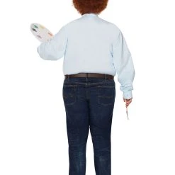 Spirit Halloween Adult Bob Ross Costume - Firefly -Cheap Trick Or Treat Hub Store 01369651 d