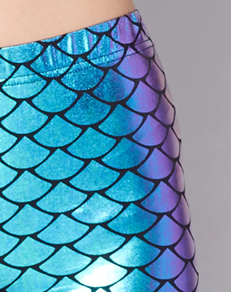 Spirit Halloween Mermaid Leggings 2 Spirit Halloween Mermaid Leggings - Image 2