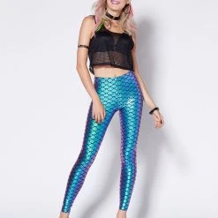 Spirit Halloween Mermaid Leggings 10 Spirit Halloween Mermaid Leggings -Cheap Trick Or Treat Hub Store 01370709 c