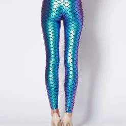 Spirit Halloween Mermaid Leggings 11 Spirit Halloween Mermaid Leggings -Cheap Trick Or Treat Hub Store 01370709 d