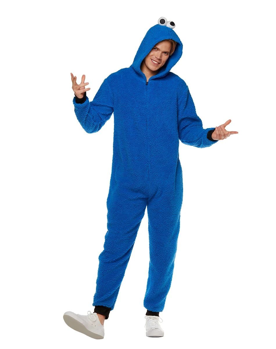 Spirit Halloween Cookie Monster One Piece Costume - Sesame Street 2 Spirit Halloween Cookie Monster One Piece Costume - Sesame Street - Image 2