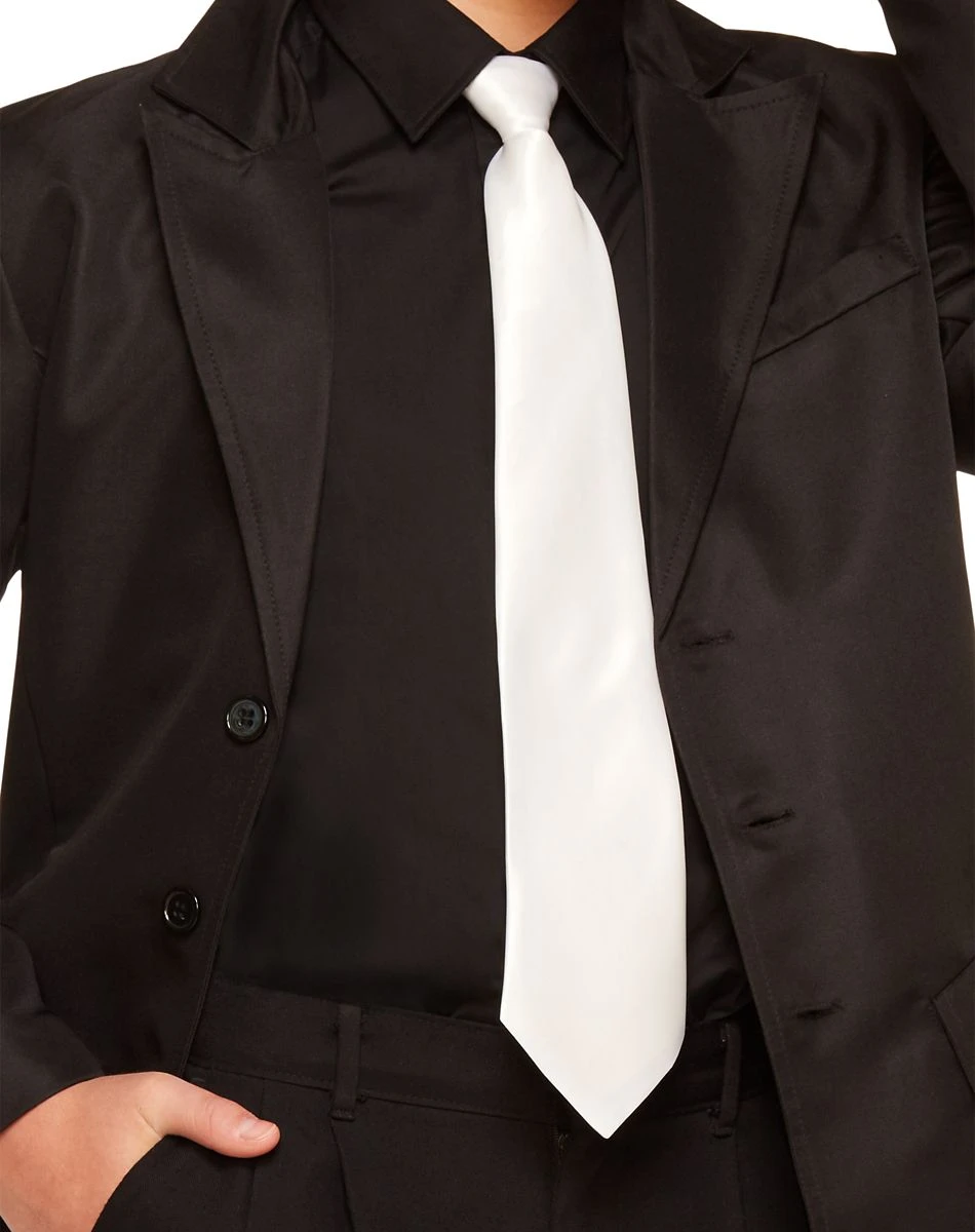 Spirit Halloween Kids Long Black Jacket 4 Spirit Halloween Kids Long Black Jacket - Image 4