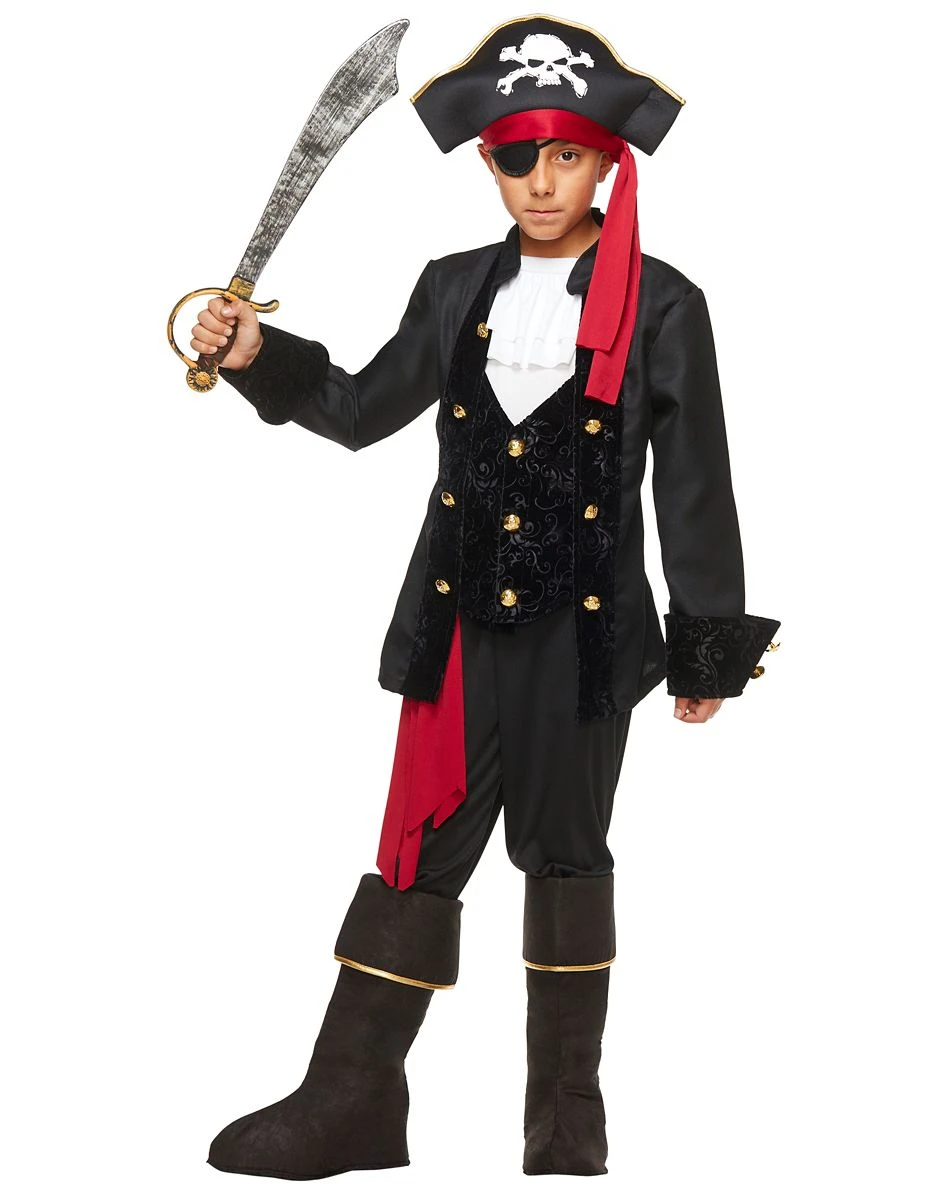Spirit Halloween Kids Pirate Captain Costume 1 Spirit Halloween Kids Pirate Captain Costume