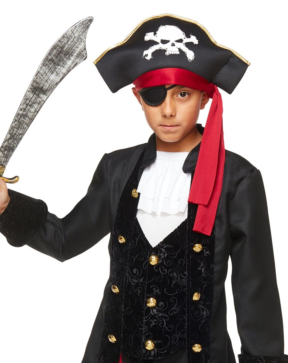 Spirit Halloween Kids Pirate Captain Costume 3 Spirit Halloween Kids Pirate Captain Costume - Image 3