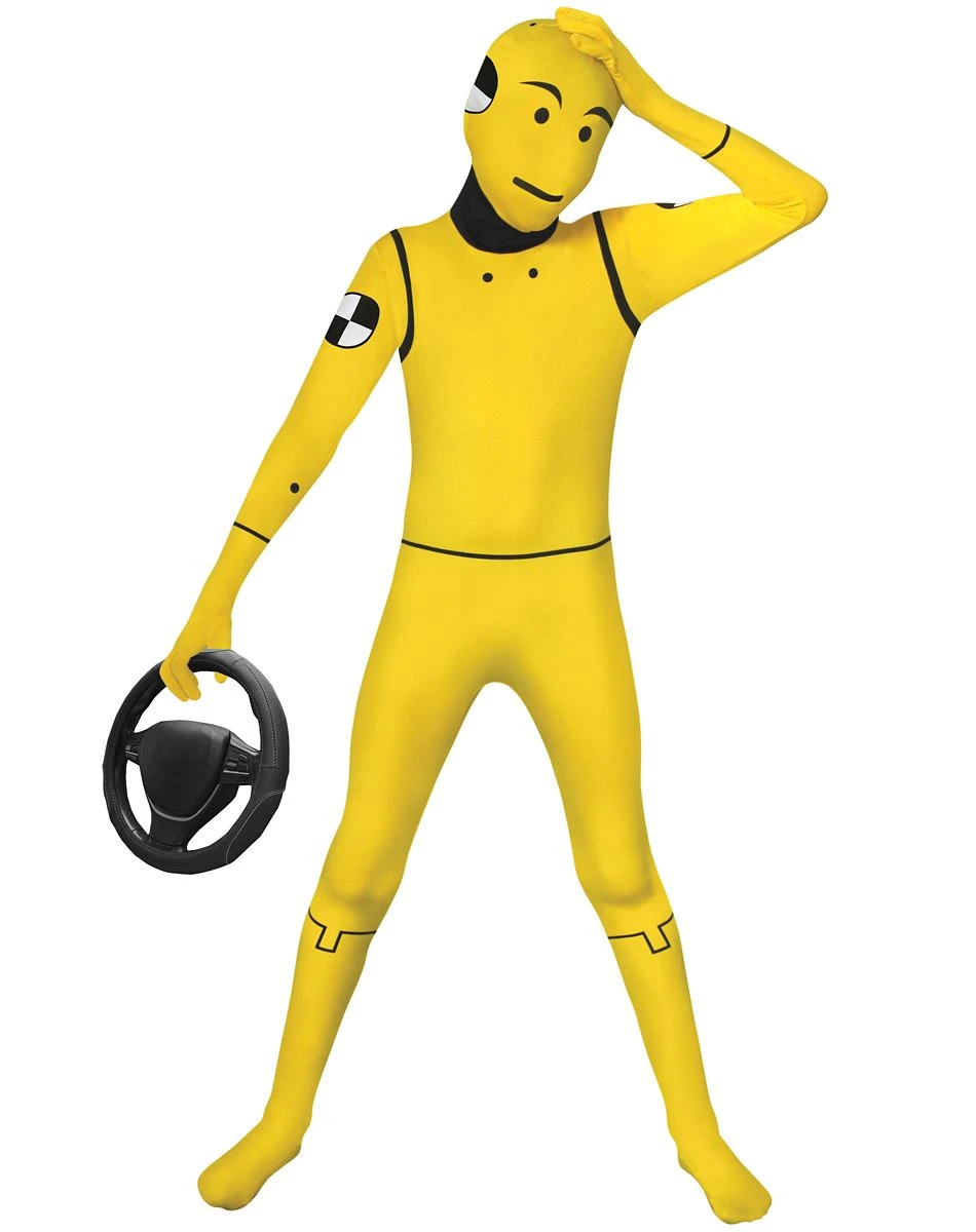 Spirit Halloween Kids Crash Test Dummy Costume 1 Spirit Halloween Kids Crash Test Dummy Costume