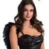 Spirit Halloween Rhinestone Fallen Angel Halo Headband