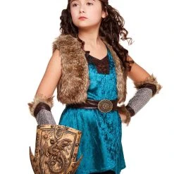 Spirit Halloween Kids Woodland Warrior Costume - The Signature Collection -Cheap Trick Or Treat Hub Store 01374842 c