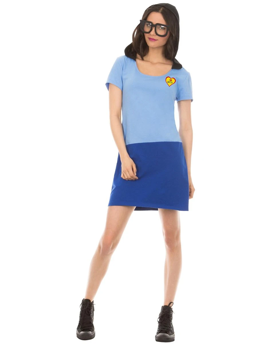 Spirit Halloween Adult Hooded Tina Costume - Bob's Burgers 1 Spirit Halloween Adult Hooded Tina Costume - Bob's Burgers