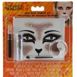 Spirit Halloween Deer Decal and Makeup Kit