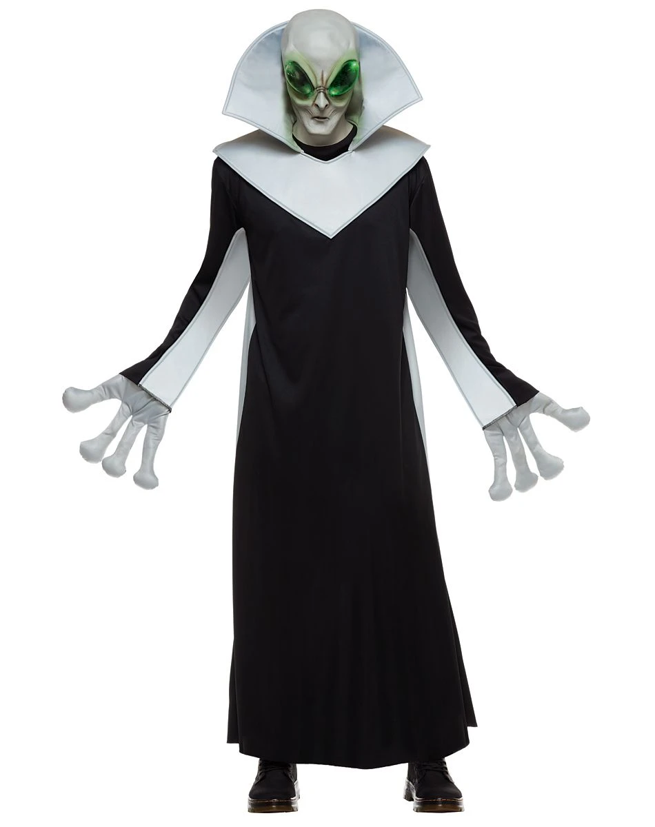 Spirit Halloween Adult Light-Up Alien Costume 1 Spirit Halloween Adult Light-Up Alien Costume