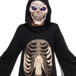 Spirit Halloween Kids Light-Up Reaper Costume -Cheap Trick Or Treat Hub Store 01378116 c