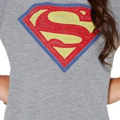 Spirit Halloween Kids Supergirl T Shirt - DC Comics -Cheap Trick Or Treat Hub Store 01380229 c