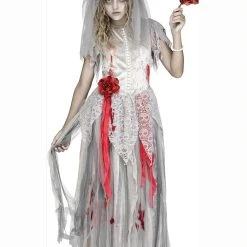 Spirit Halloween Kids Zombie Bride Costume