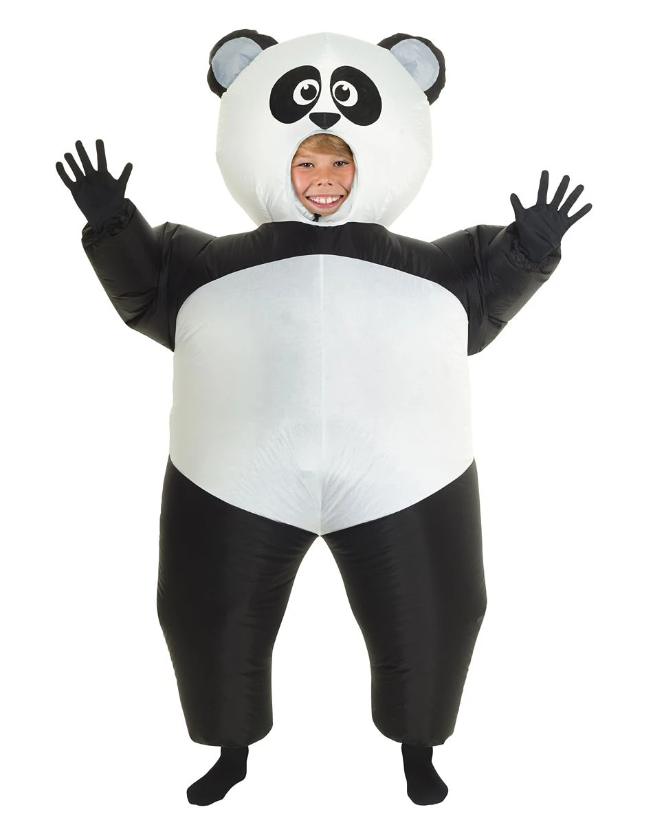 Spirit Halloween Kids Panda Inflatable Costume 1 Spirit Halloween Kids Panda Inflatable Costume