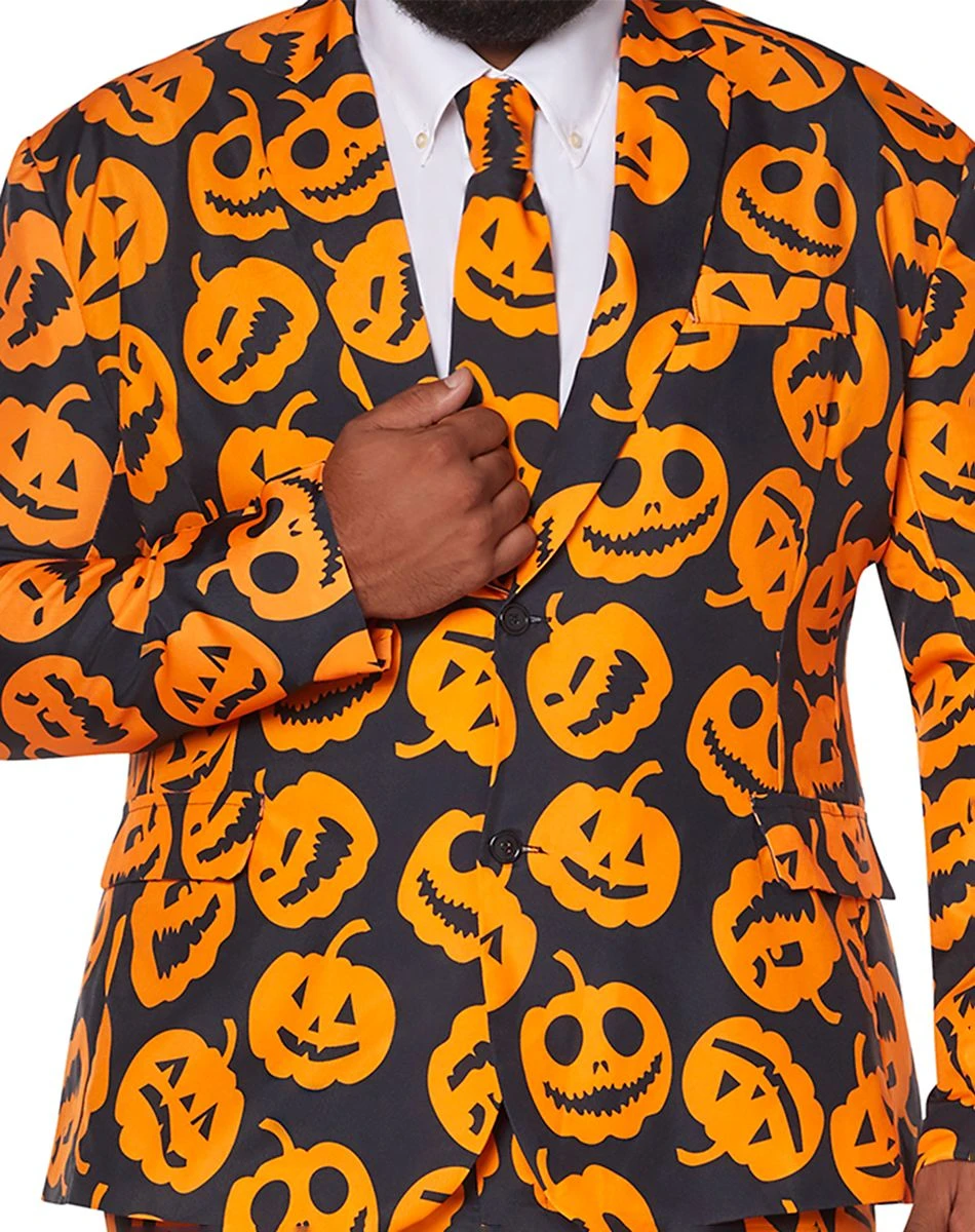 Spirit Halloween Adult Jack-O-Lantern Plus Size Suit 2 Spirit Halloween Adult Jack-O-Lantern Plus Size Suit - Image 2