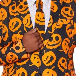 Spirit Halloween Adult Jack-O-Lantern Plus Size Suit 5 Spirit Halloween Adult Jack-O-Lantern Plus Size Suit -Cheap Trick Or Treat Hub Store 01381524 c