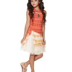 Spirit Halloween Kids Moana Dress Costume - Moana