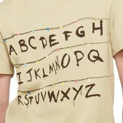 Spirit Halloween Kids Stranger Things Alphabet Wall T Shirt - Stranger Things -Cheap Trick Or Treat Hub Store 01381797 d