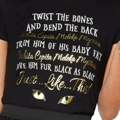 Spirit Halloween Twisted Bones Binx Spell T Shirt - Hocus Pocus -Cheap Trick Or Treat Hub Store 01383702 c
