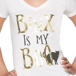 Spirit Halloween Binx Is My Boo T Shirt - Hocus Pocus -Cheap Trick Or Treat Hub Store 01383769 c