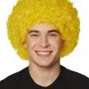 Spirit Halloween Yellow Curly Wig