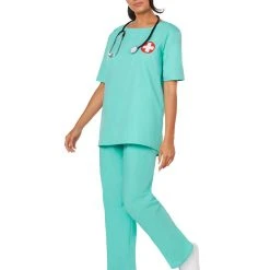 Spirit Halloween Adult ER Surgeon Costume -Cheap Trick Or Treat Hub Store 01385145 c