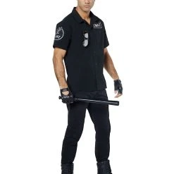 Spirit Halloween SWAT Costume Kit -Cheap Trick Or Treat Hub Store 01385178 c