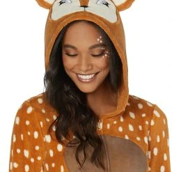 Spirit Halloween Adult Deer Union Suit -Cheap Trick Or Treat Hub Store 01385301 d