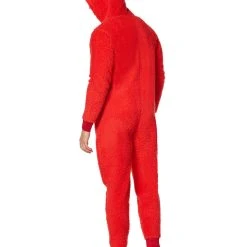 Spirit Halloween Adult Elmo Union Suit - Sesame Street -Cheap Trick Or Treat Hub Store 01385350 b