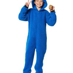 Spirit Halloween Kids Cookie Monster Union Suit - Sesame Street