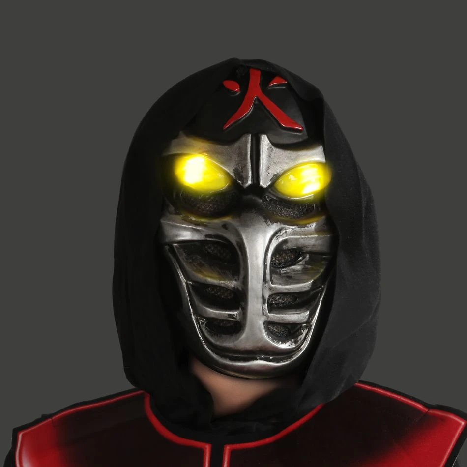 Spirit Halloween Kids Light Up Extreme Fire Ninja Costume 2 Spirit Halloween Kids Light Up Extreme Fire Ninja Costume - Image 2