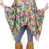 Spirit Halloween Hippie Poncho Set