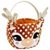 Spirit Halloween Deer Plush Treat Bucket
