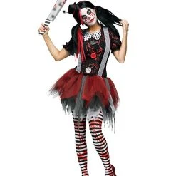 Spirit Halloween Adult Horror Clown Plus Size Costume