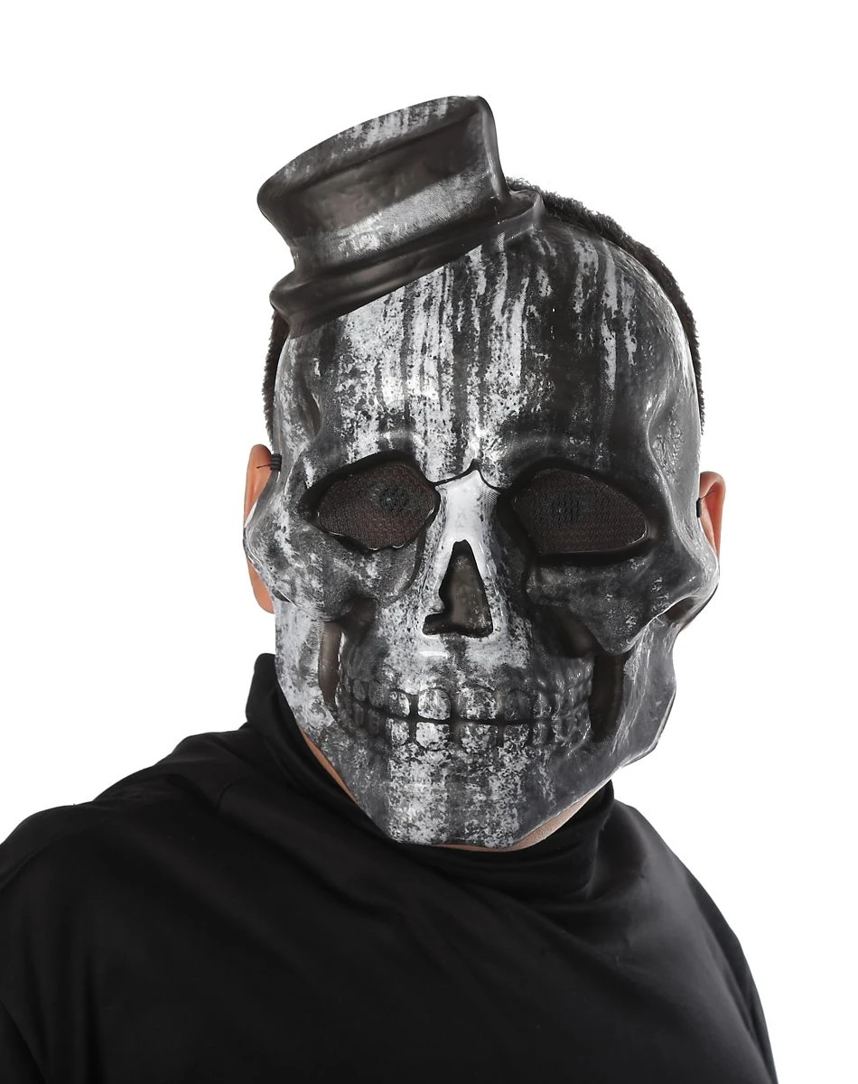 Spirit Halloween Skele-Boy Half Mask 1 Spirit Halloween Skele-Boy Half Mask