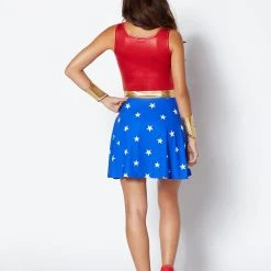 Spirit Halloween Wonder Woman Dress Kit - DC Comics -Cheap Trick Or Treat Hub Store 01391168 d