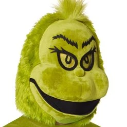 Spirit Halloween Moving Mouth The Grinch Full Mask - Dr. Seuss -Cheap Trick Or Treat Hub Store 01391499 c