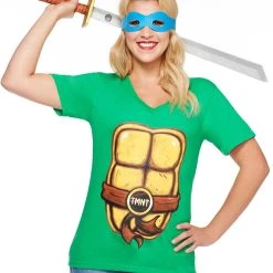Spirit Halloween Turtle T Shirt With Mask - TMNT 8 Spirit Halloween Turtle T Shirt With Mask - TMNT -Cheap Trick Or Treat Hub Store 01391630 d