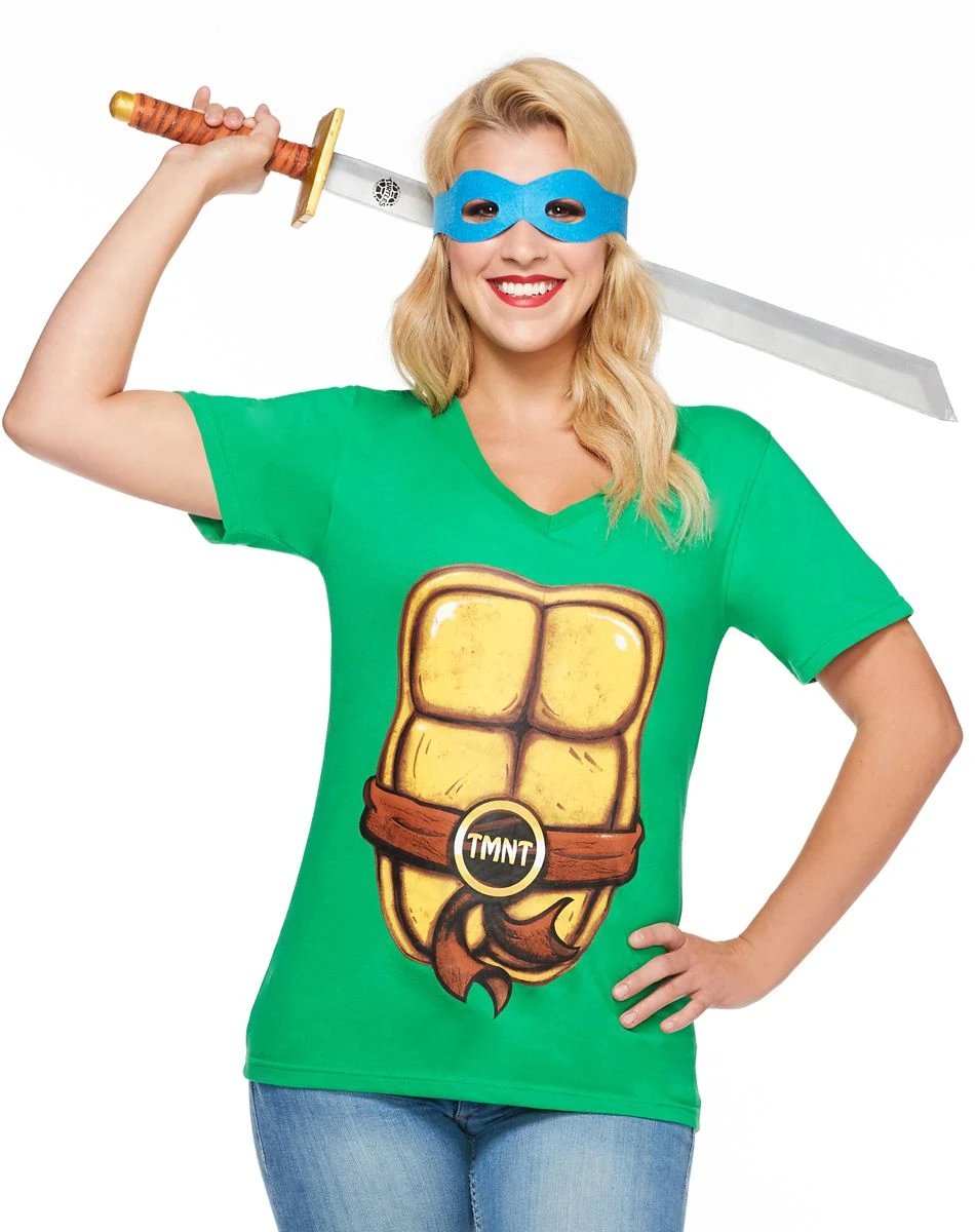 Spirit Halloween Turtle T Shirt With Mask - TMNT 4 Spirit Halloween Turtle T Shirt With Mask - TMNT - Image 4