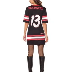 Spirit Halloween Adult Jason Voorhees Hockey Dress – Friday the 13th -Cheap Trick Or Treat Hub Store 01392695 c