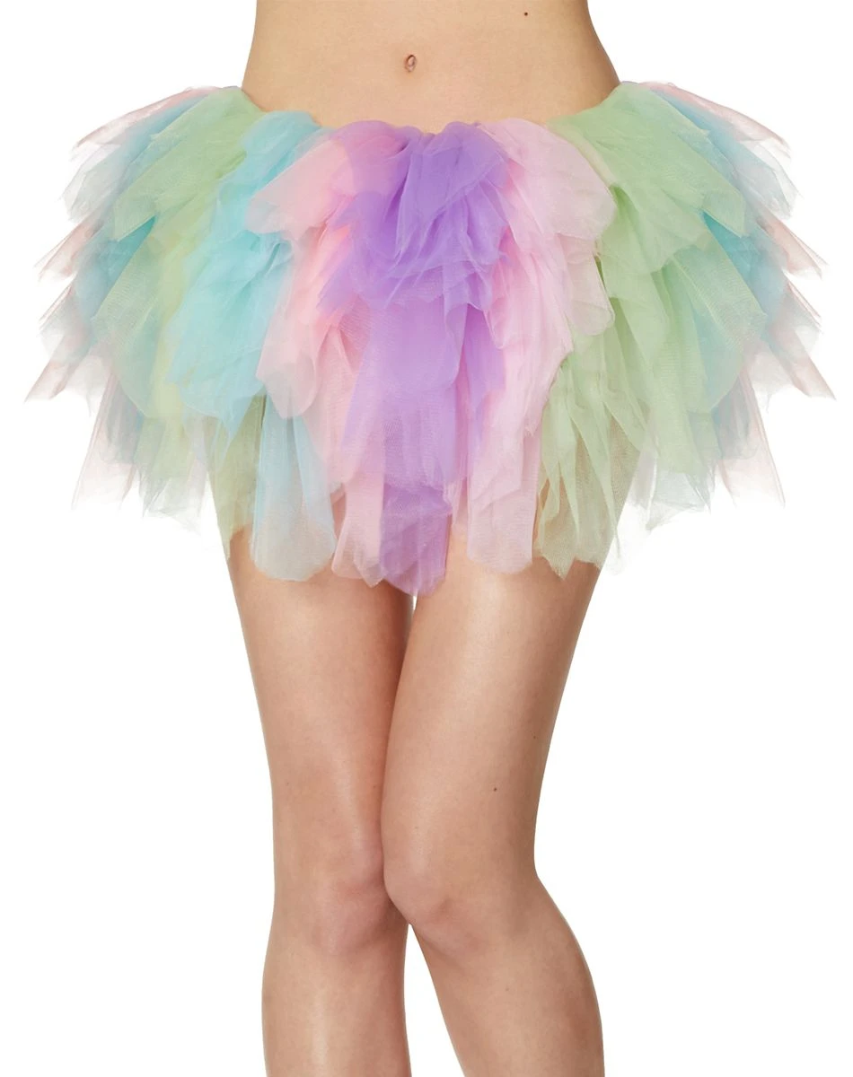 Spirit Halloween Pastel Rainbow Tutu 1 Spirit Halloween Pastel Rainbow Tutu