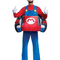 Spirit Halloween Adult Mario Kart Inflatable Costume - Mario Kart -Cheap Trick Or Treat Hub Store 01394063 c