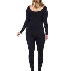 Spirit Halloween Long Sleeve Seamless Catsuit -Cheap Trick Or Treat Hub Store 01394238 b 1