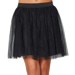 Spirit Halloween Black Tulle Skirt 6 Spirit Halloween Black Tulle Skirt -Cheap Trick Or Treat Hub Store 01394881 a