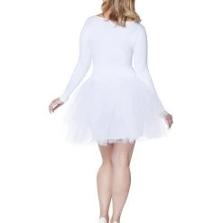 Spirit Halloween Adult White Starter Tutu Dress -Cheap Trick Or Treat Hub Store 01394899 b 1