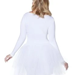 Spirit Halloween Adult White Starter Tutu Dress -Cheap Trick Or Treat Hub Store 01394899 c 1