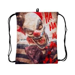 Spirit Halloween Scary Clown Cinch Bag