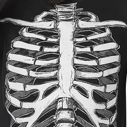 Spirit Halloween Long Sleeve Skeleton T Shirt -Cheap Trick Or Treat Hub Store 01395417 c