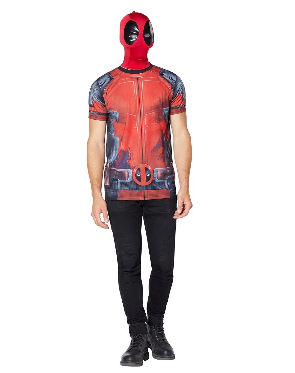 Spirit Halloween Deadpool T-Shirt - Marvel 4 Spirit Halloween Deadpool T-Shirt - Marvel - Image 4