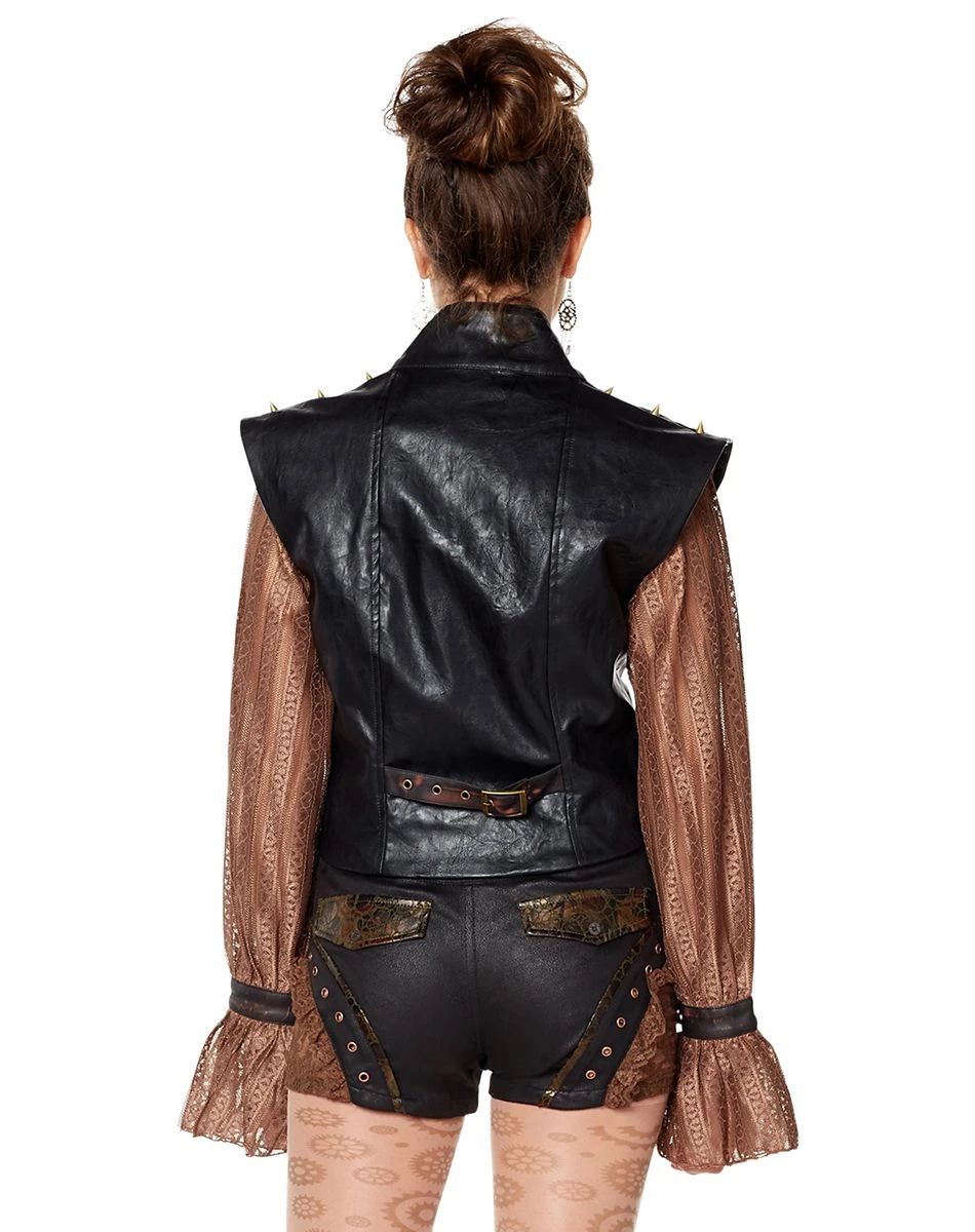 Spirit Halloween Steampunk Spiked Jacket 2 Spirit Halloween Steampunk Spiked Jacket - Image 2